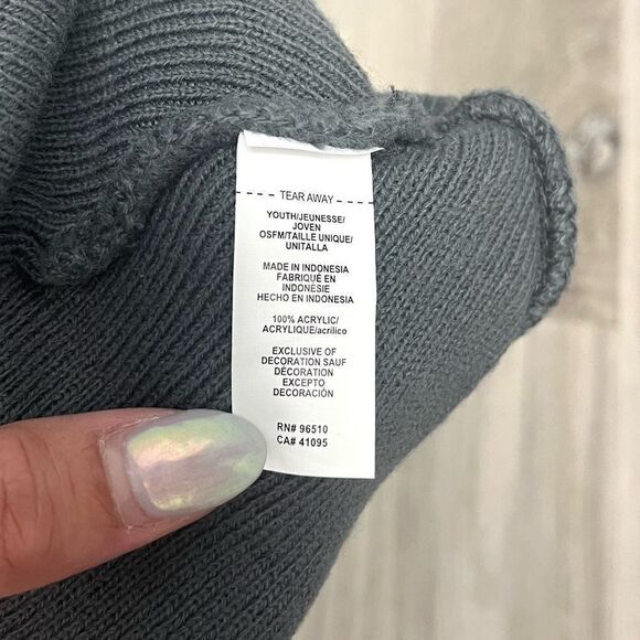 Under Armour Hat Boys Youth Halftime Gray Knit Cuff Beanie - Picture 3 of 4